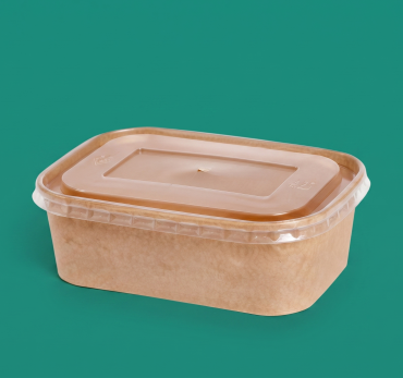 Rectangular Kraft Bowl